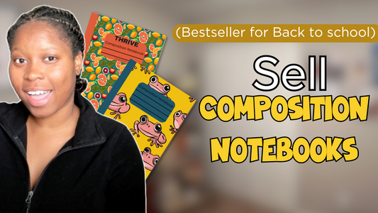 How to Create Composition NoteBooks to Sell on Amazon (FREE COURSE)