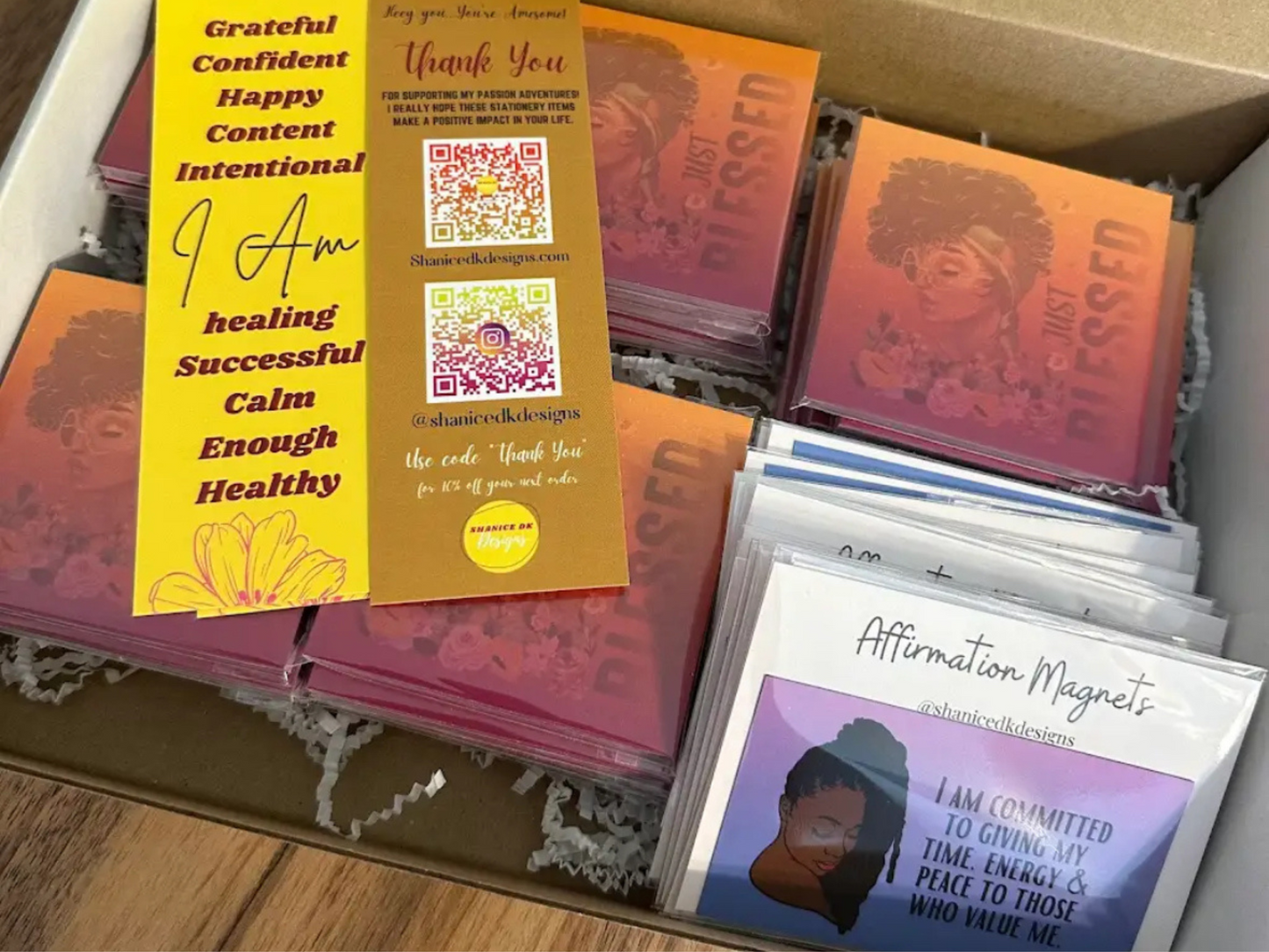 Wholesale Bundle (Sticky Notes & Affirmation Magnets)