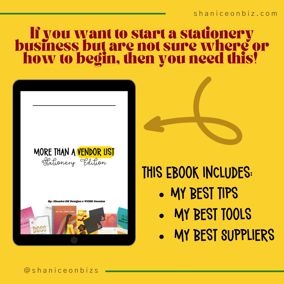 More Than a VENDOR List – Stationery Vendor List E-book